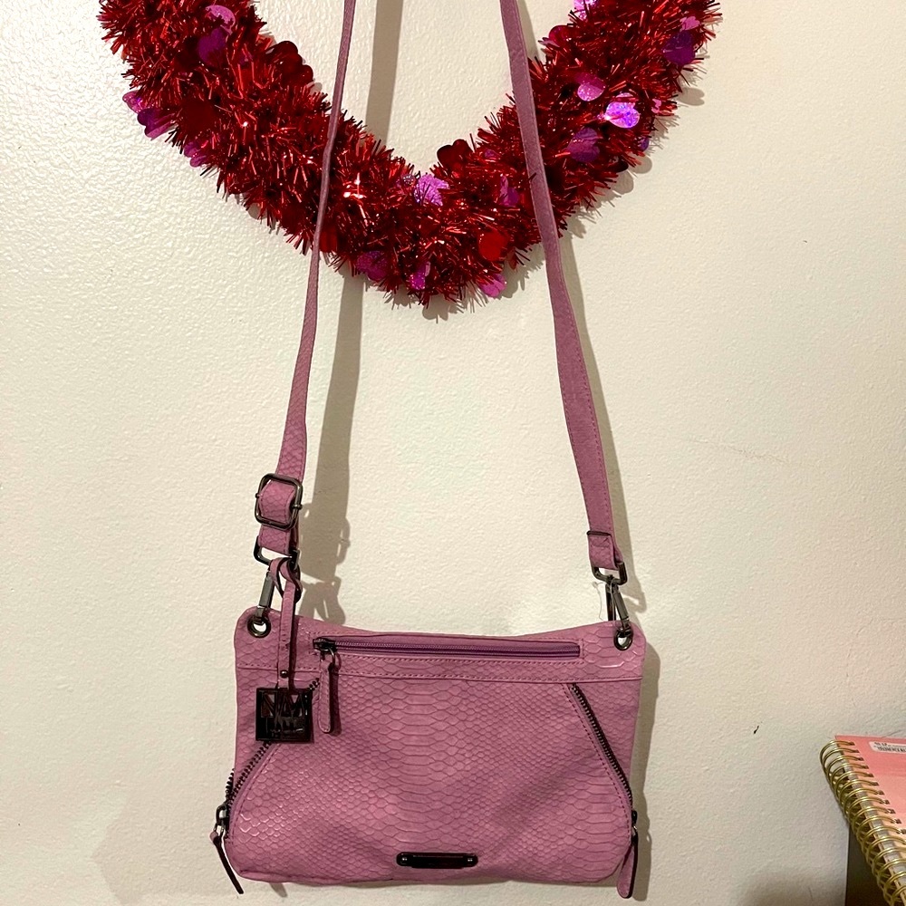 Nicole miller mini &New York crossbody bag .